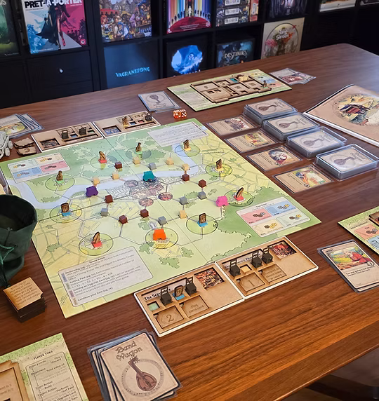 Band Wagon Game Board